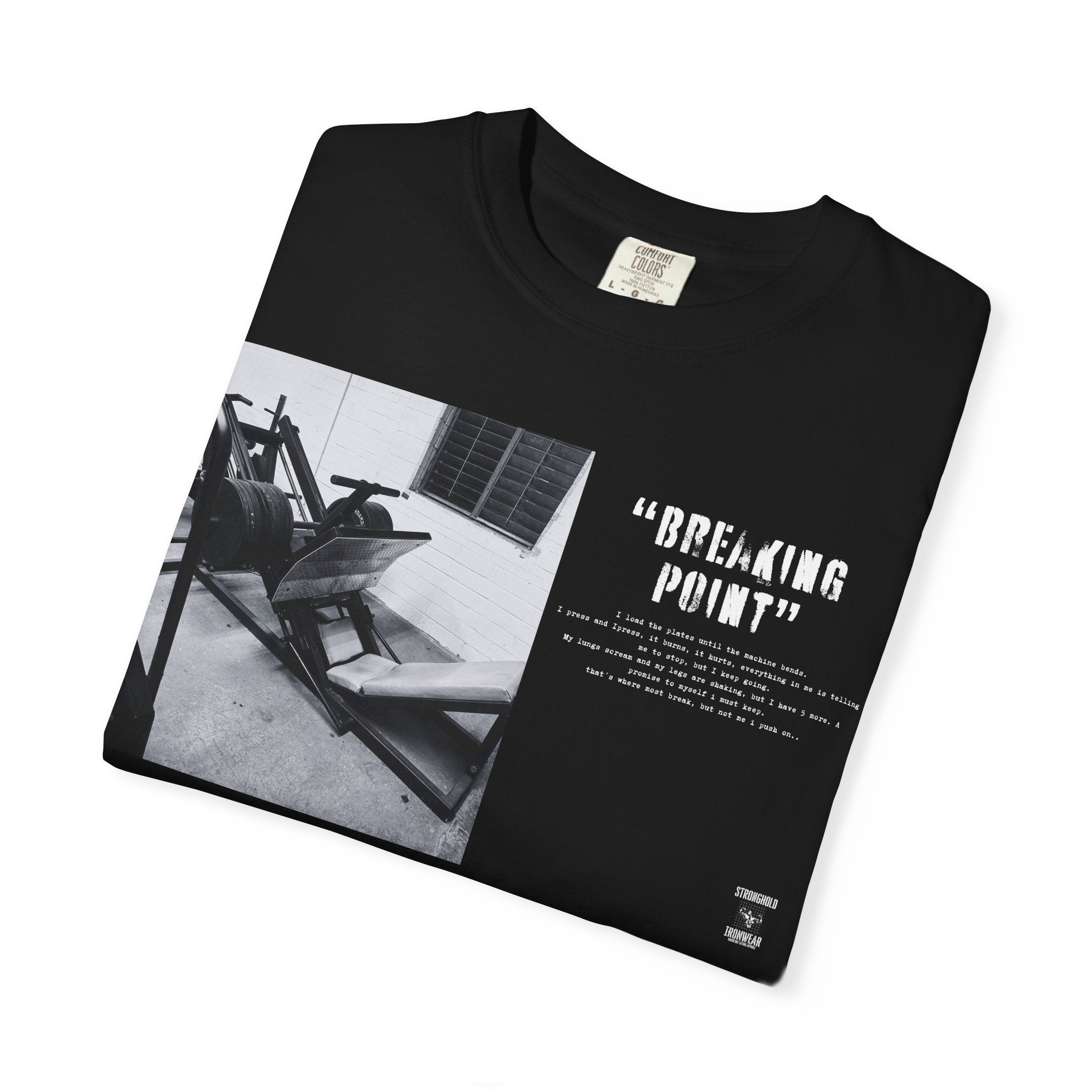 Stronghold ironwear - “breaking point” tee