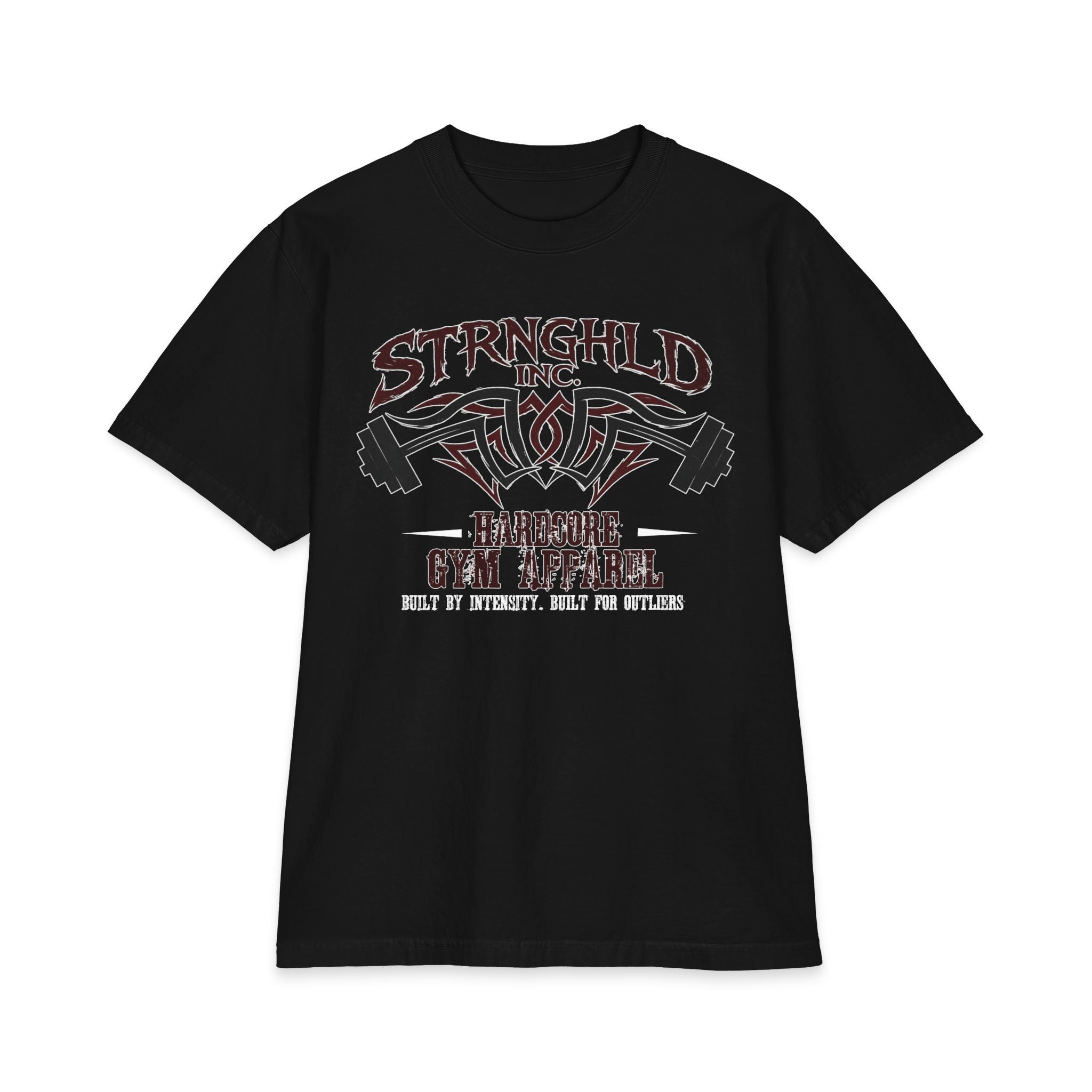 Stronghold barbell tee